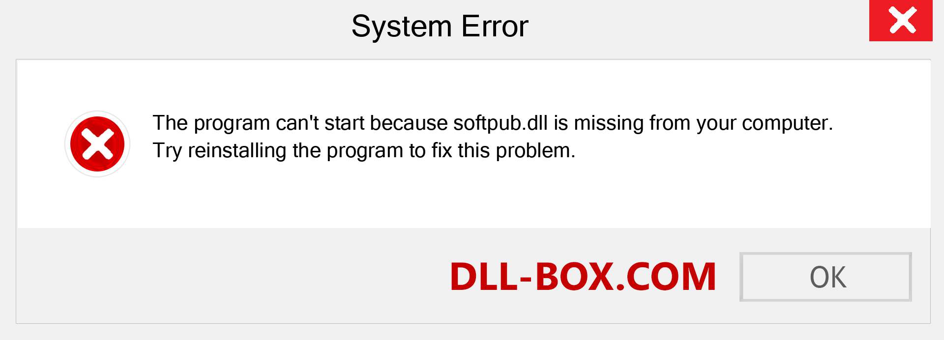  softpub.dll file is missing?. Download for Windows 7, 8, 10 - Fix  softpub dll Missing Error on Windows, photos, images
